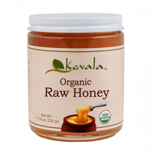Kevala Organic Raw Honey 11.5oz, USDA Certified